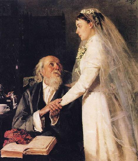 Vladimir Makovsky Goodbye Papa. china oil painting image